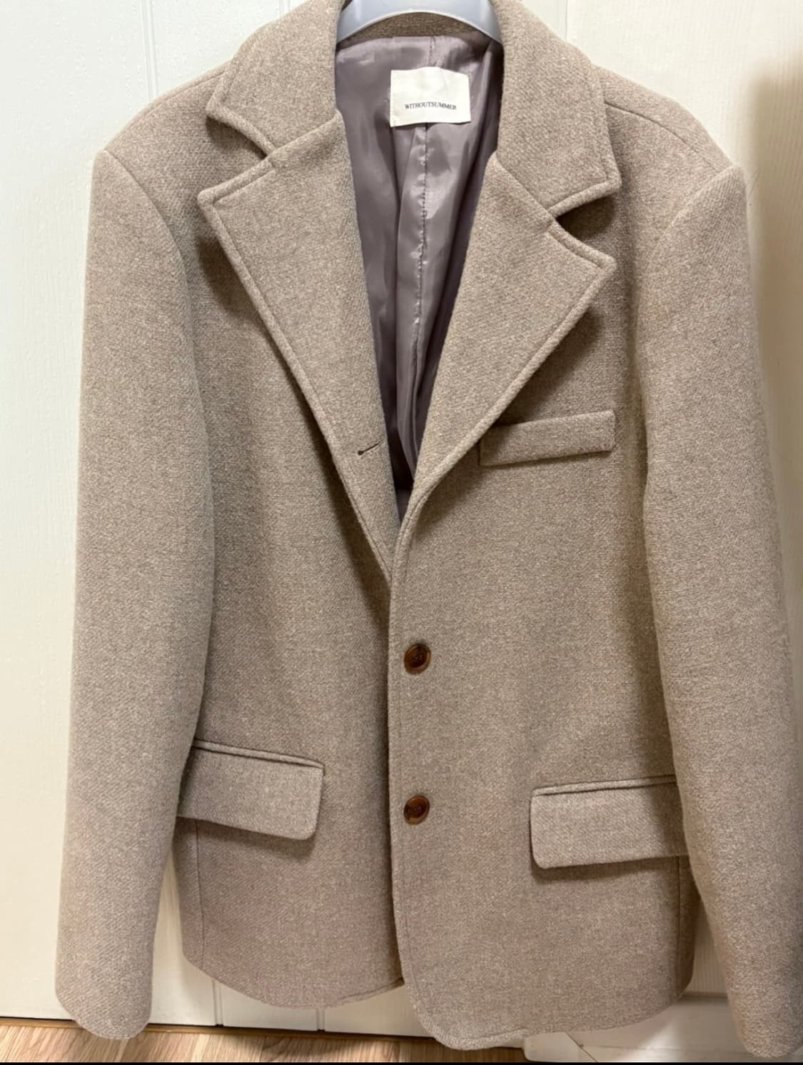 위드아웃썸머 로만울자켓 상품이미지1