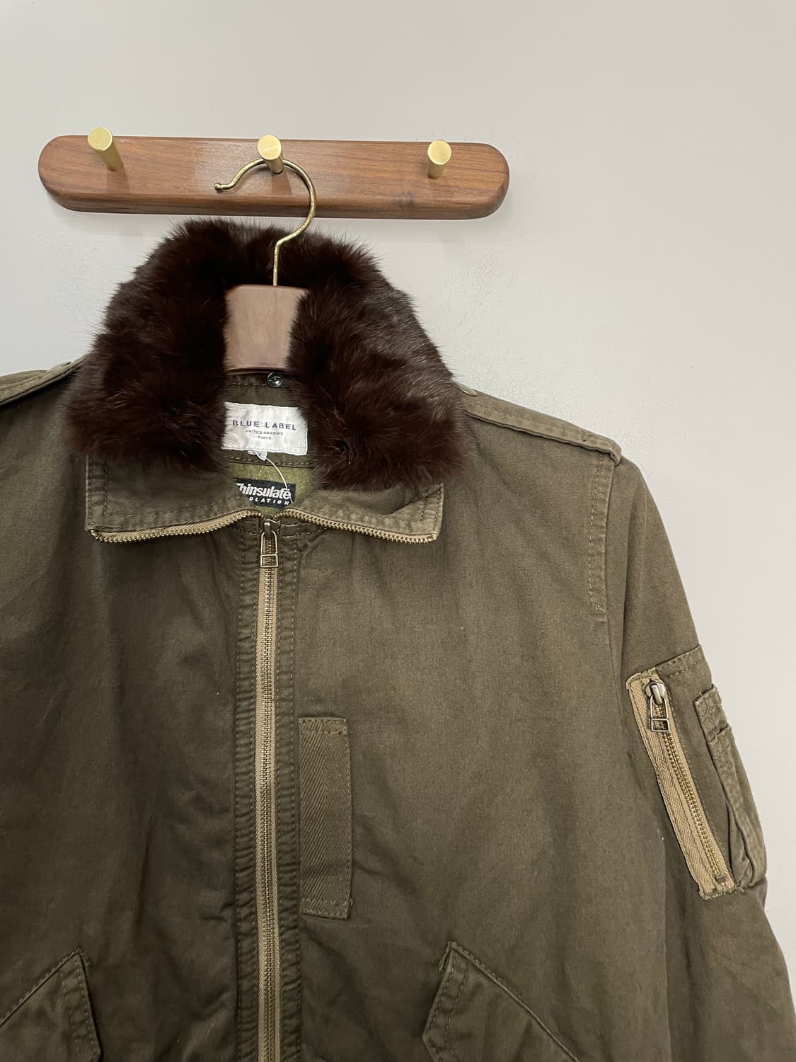 유나이티드 애로우즈 블루 라벨 플라이트 자켓 H2173 상품이미지3