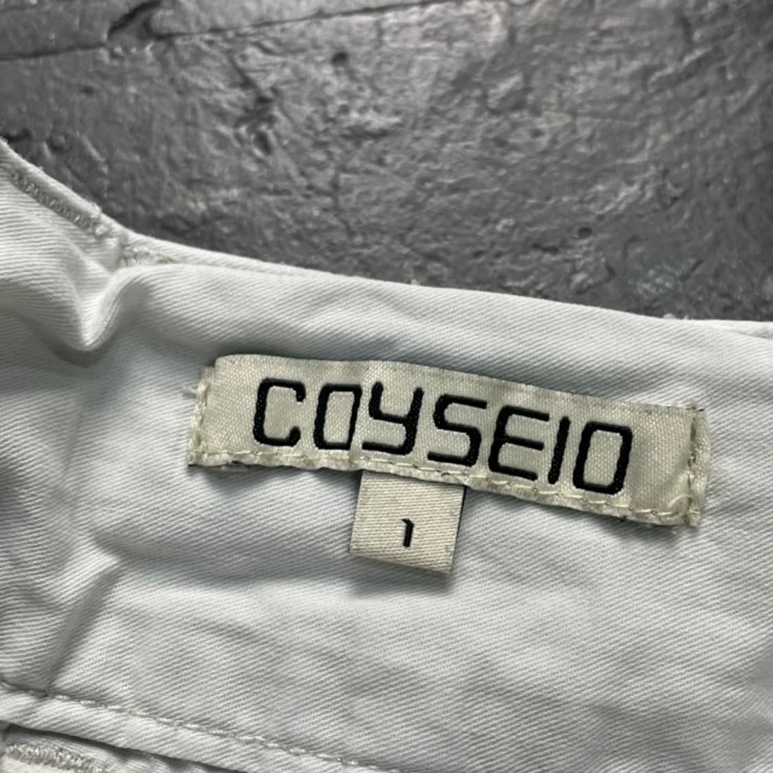 1사이즈 코이세이오 로우 엣지 포켓 팬츠 상품이미지3