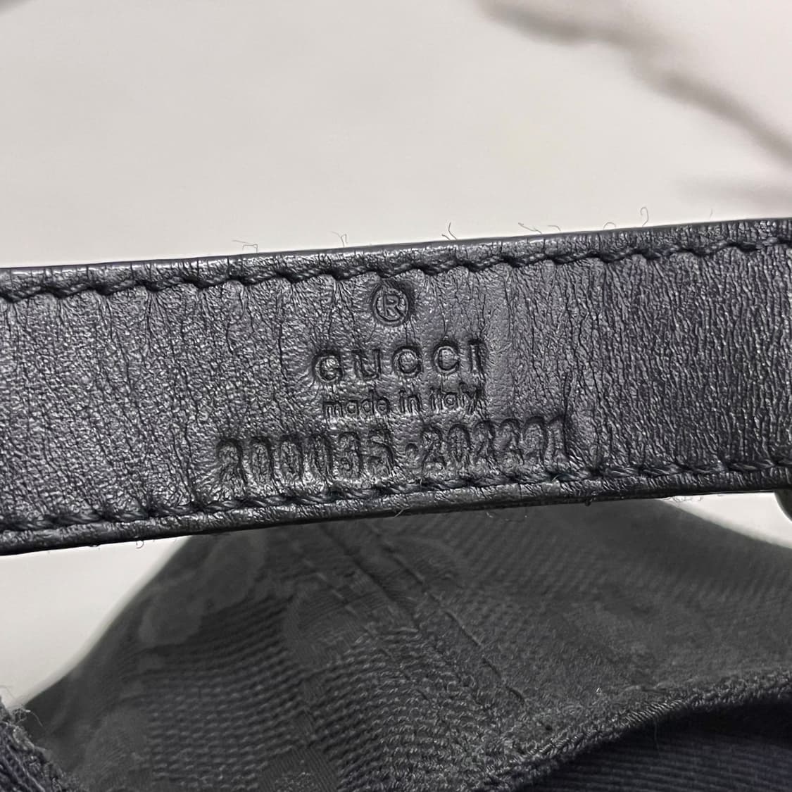 [S급/정품] 구찌 웹 GG 모자 볼캡 블랙 상품이미지9