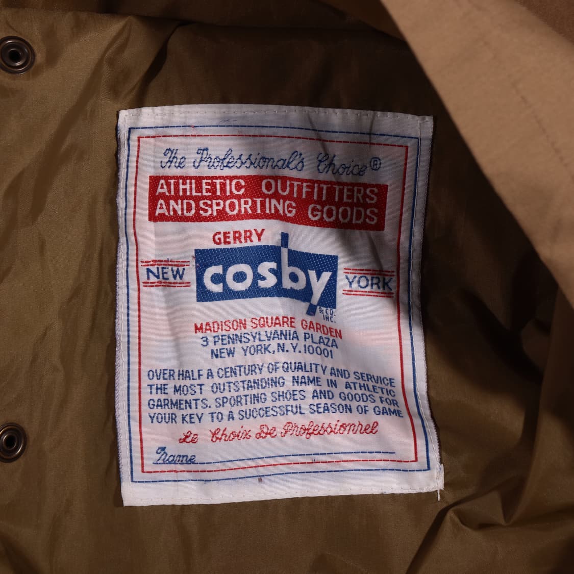 제리 코스비 나일론 자켓 상품이미지5