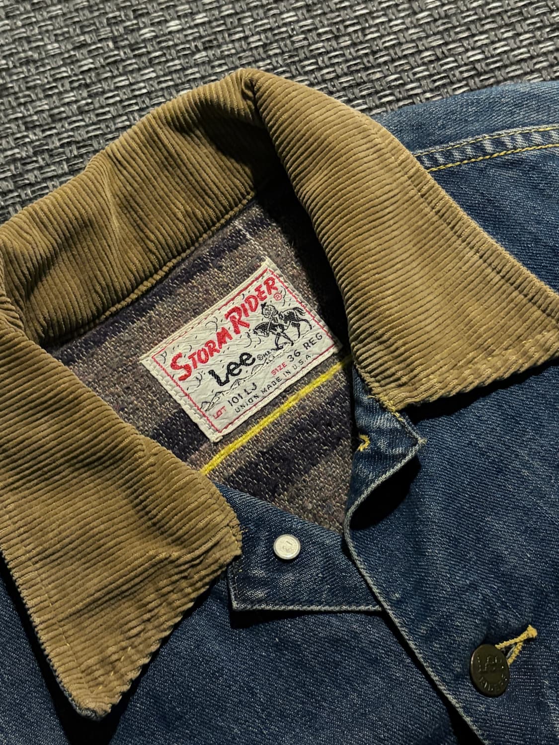 60s Lee Storm Rider 101LJ 36R USA🇺🇸 상품이미지7