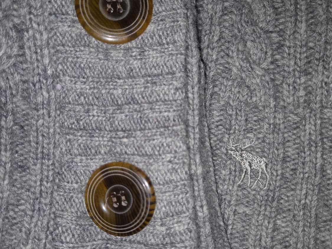 Abercrombie & Fitch 2000s Wool cable 상품이미지3