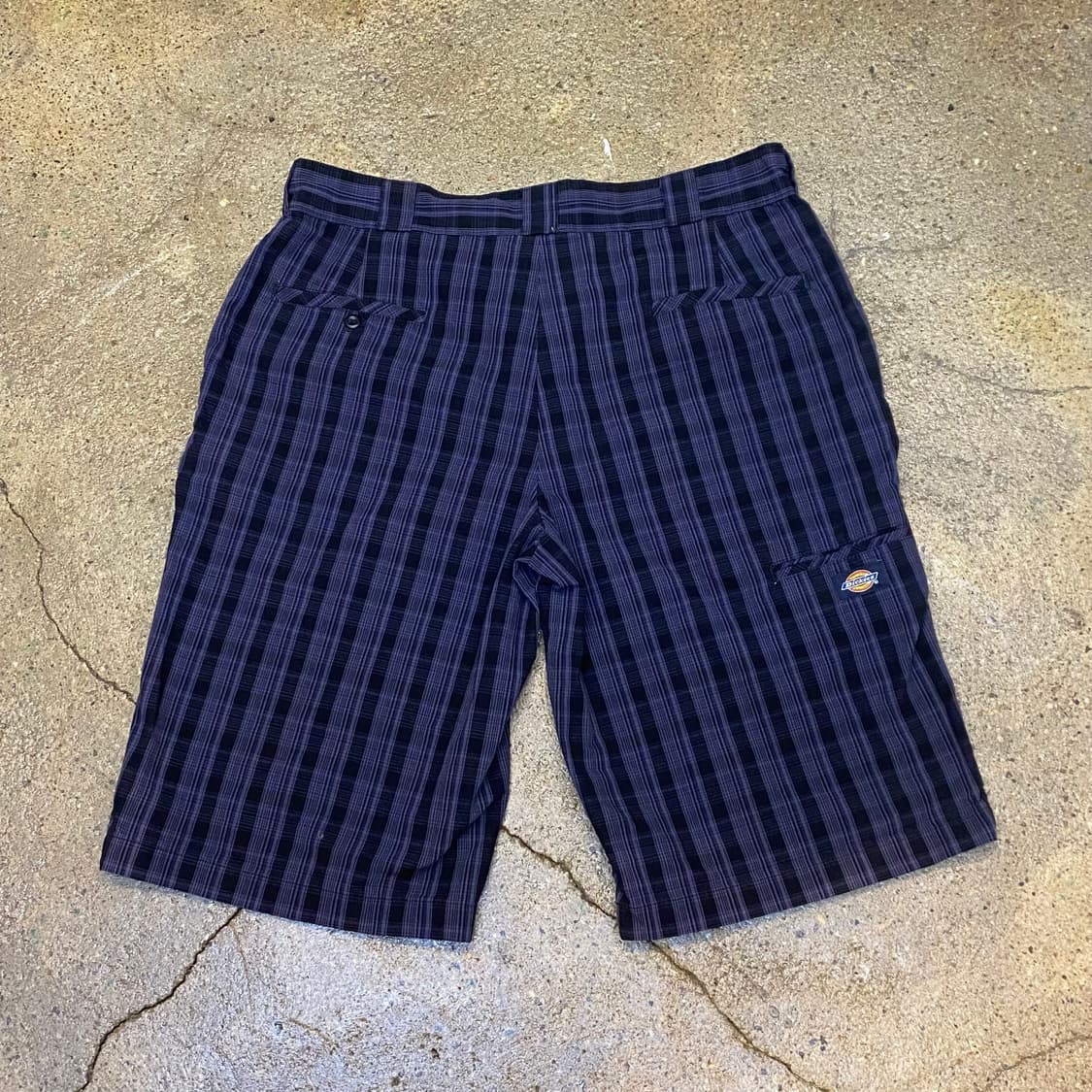 미국 빈티지 디키즈 체크 워크팬츠 반바지 상품이미지5