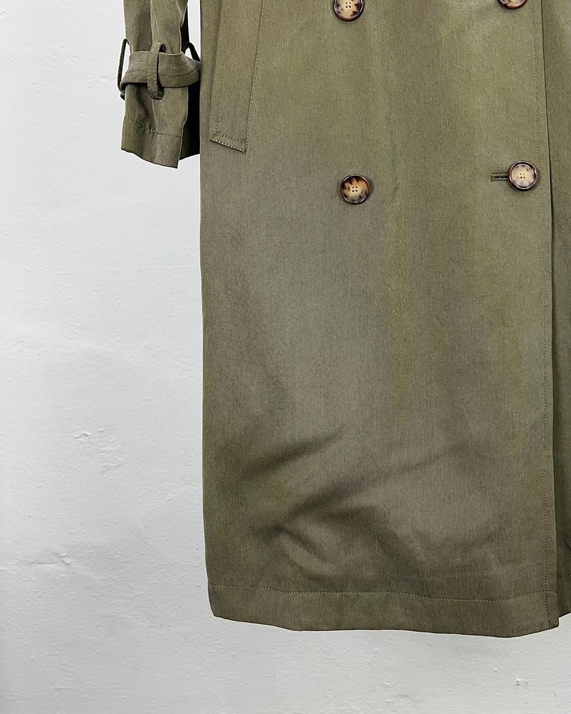 폴로 랄프로렌 올리브 그린 헤리티지 트렌치 코트 상품이미지4