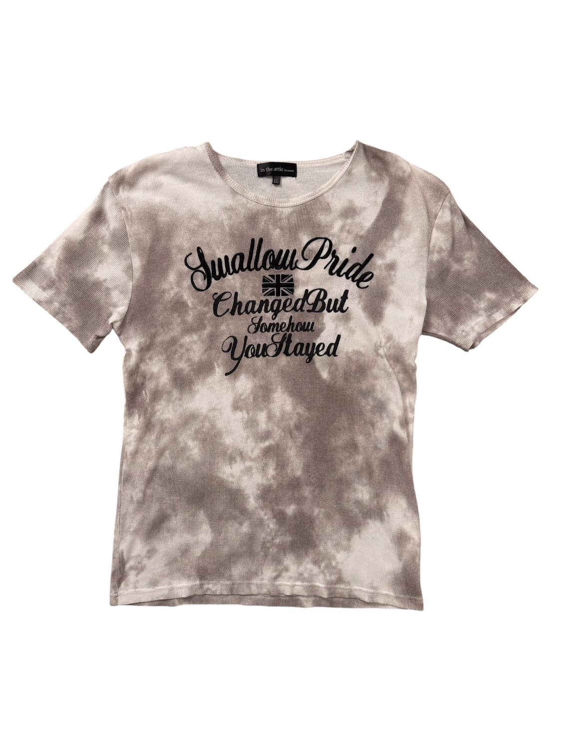 in the attic ribbed tie dye tee  상품이미지1