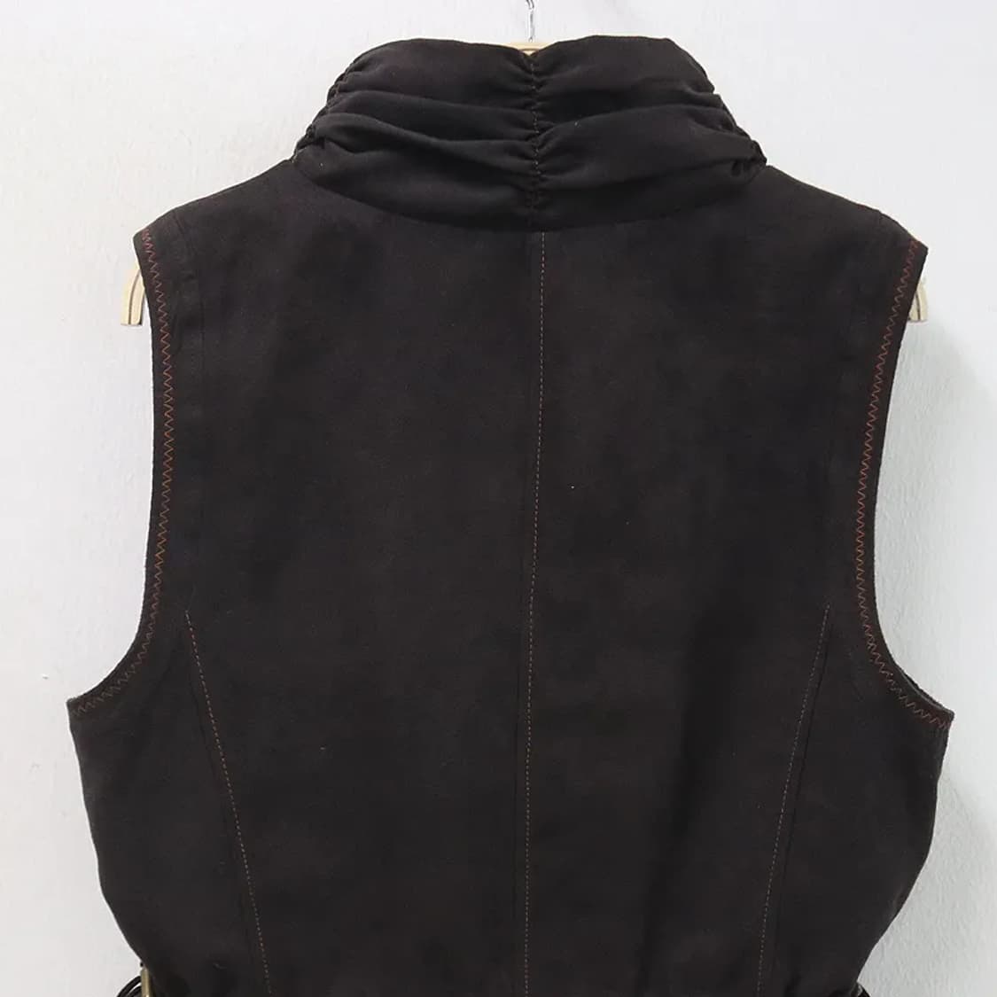 스트링 스웨이드 베스트 67240 상품이미지7