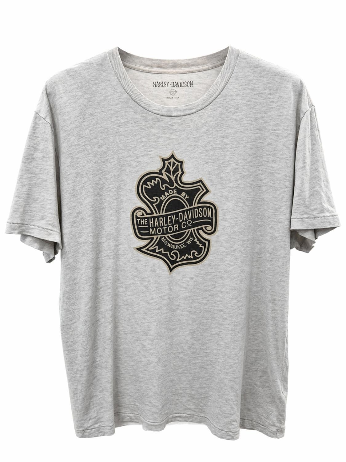 할리데이비슨 그레이 반팔 티셔츠 상품이미지1
