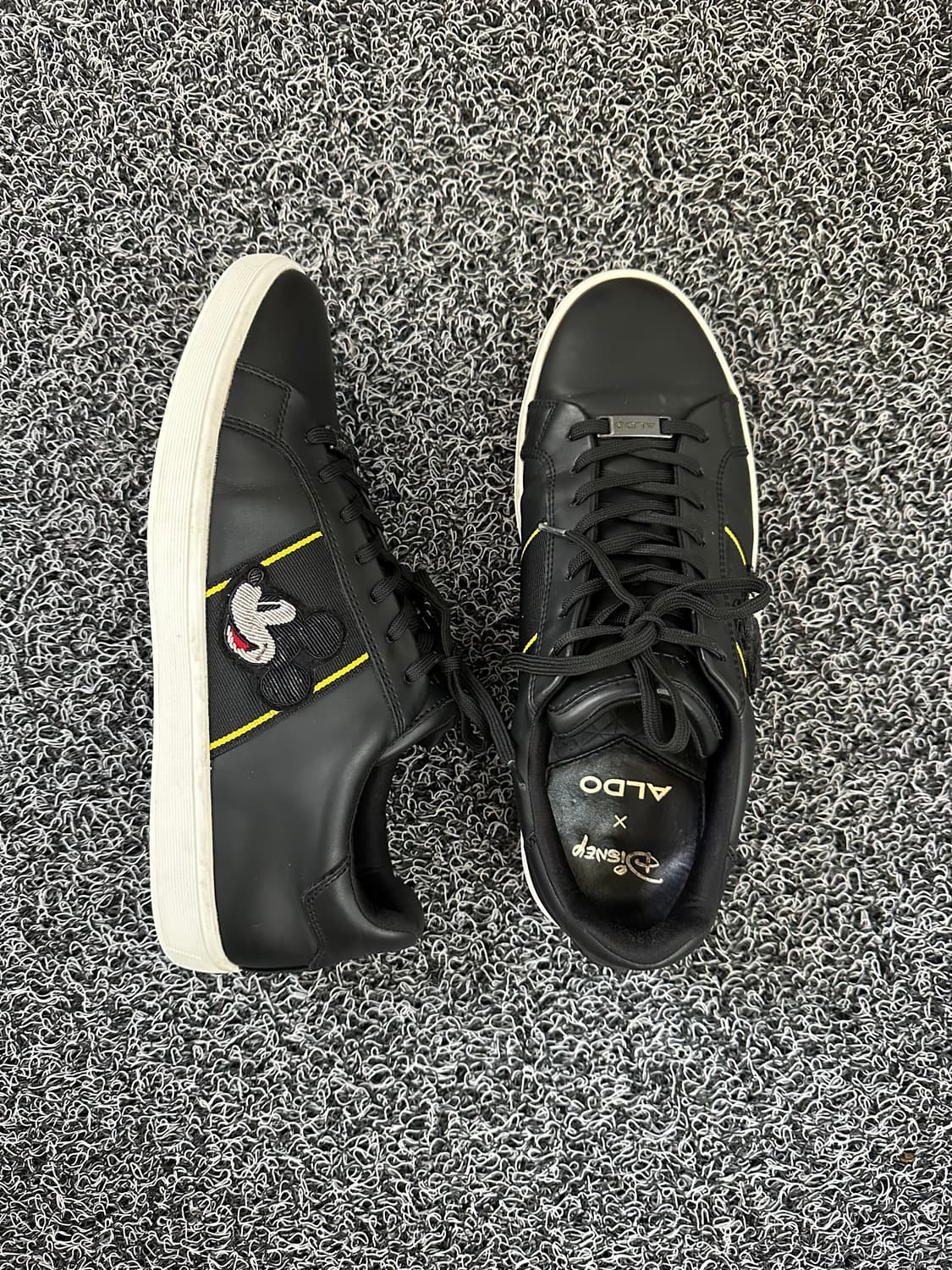 알도 디즈니 미키마우스 스니커즈 블랙 260mm 상품이미지3