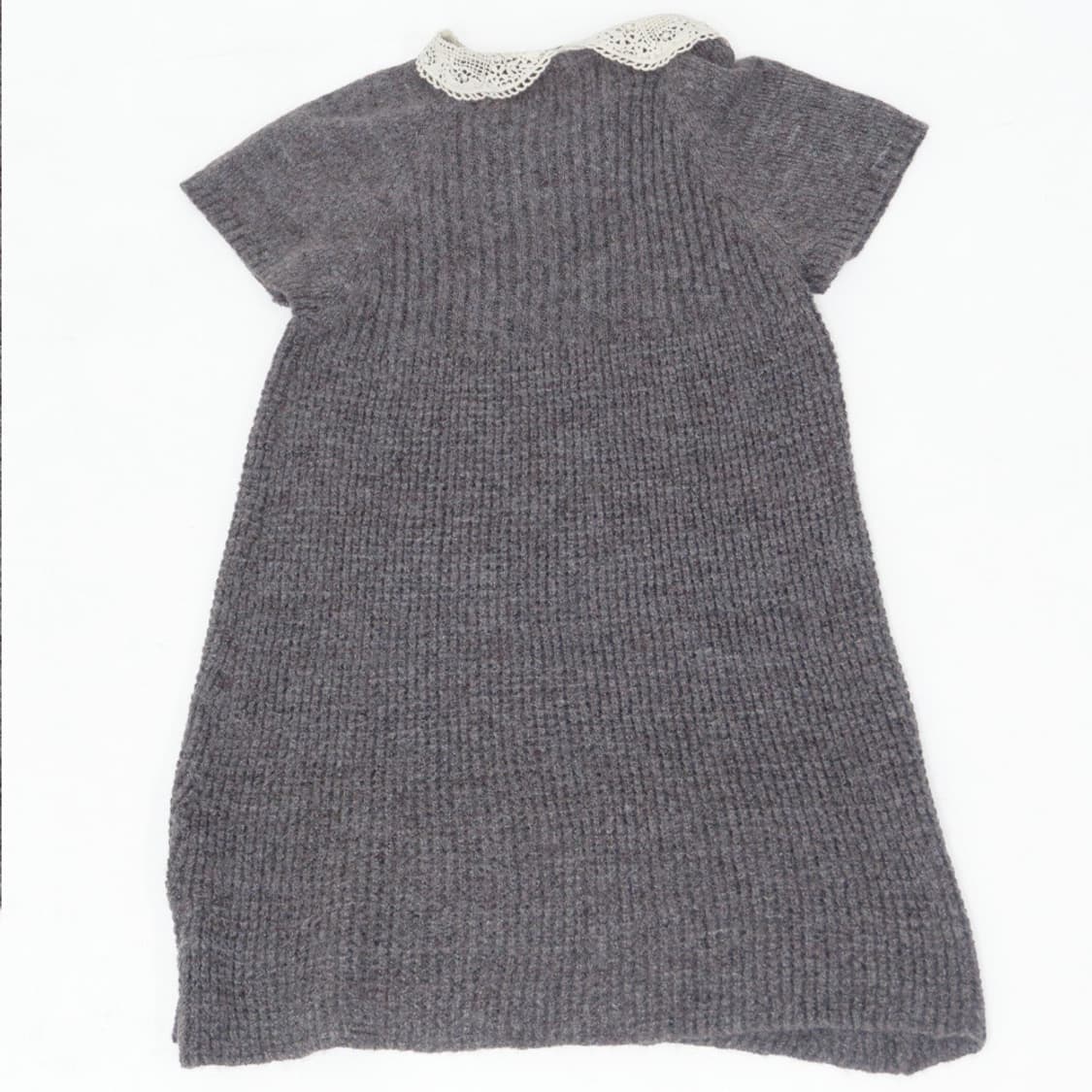 포근한 회색 니트 원피스 상품이미지8