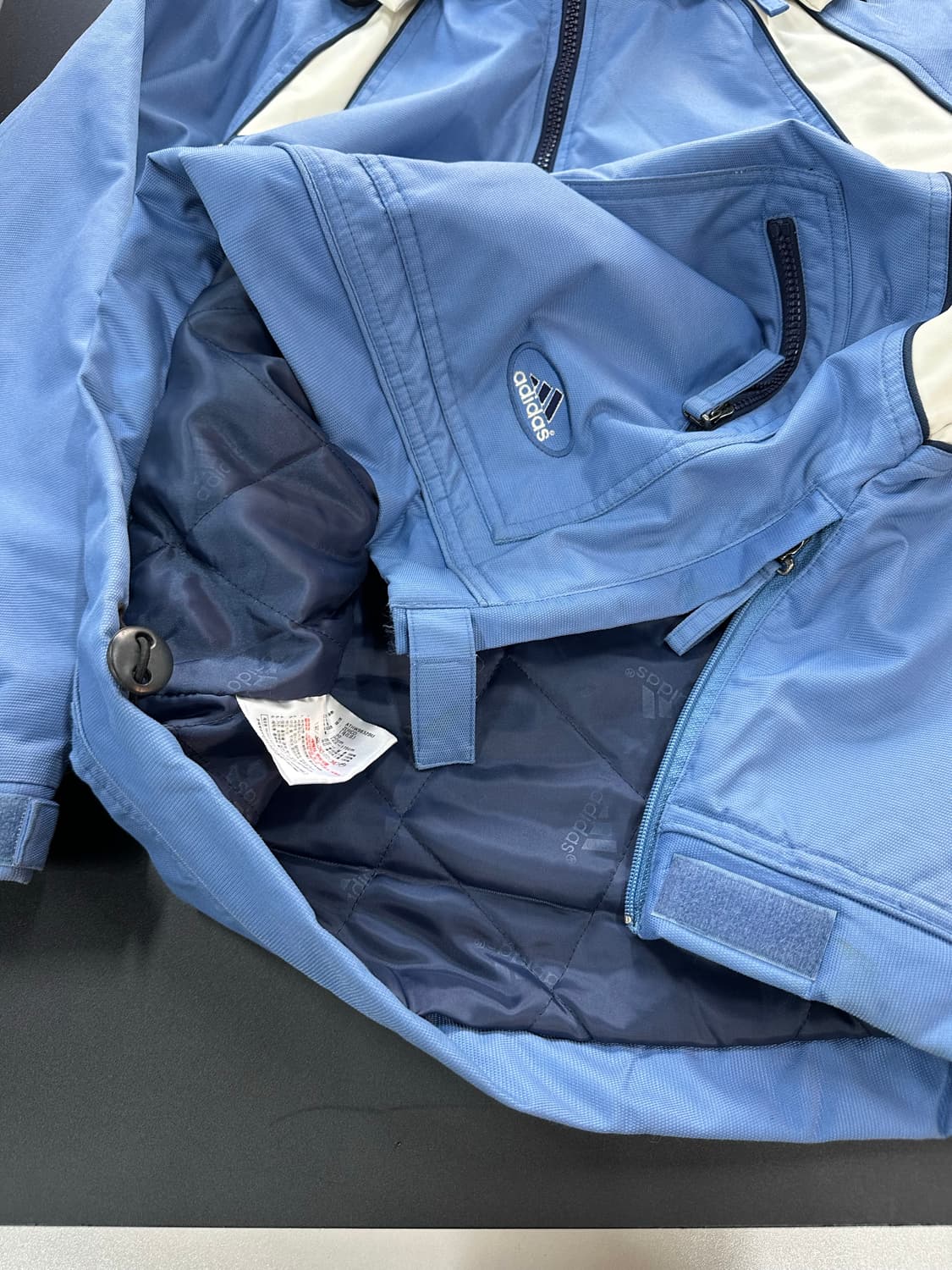 아디다스 90s올드스쿨 아노락스키점퍼 소라 상품이미지6