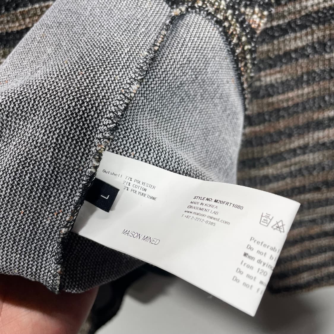 메종미네드 롱슬리브 니트 상품이미지4