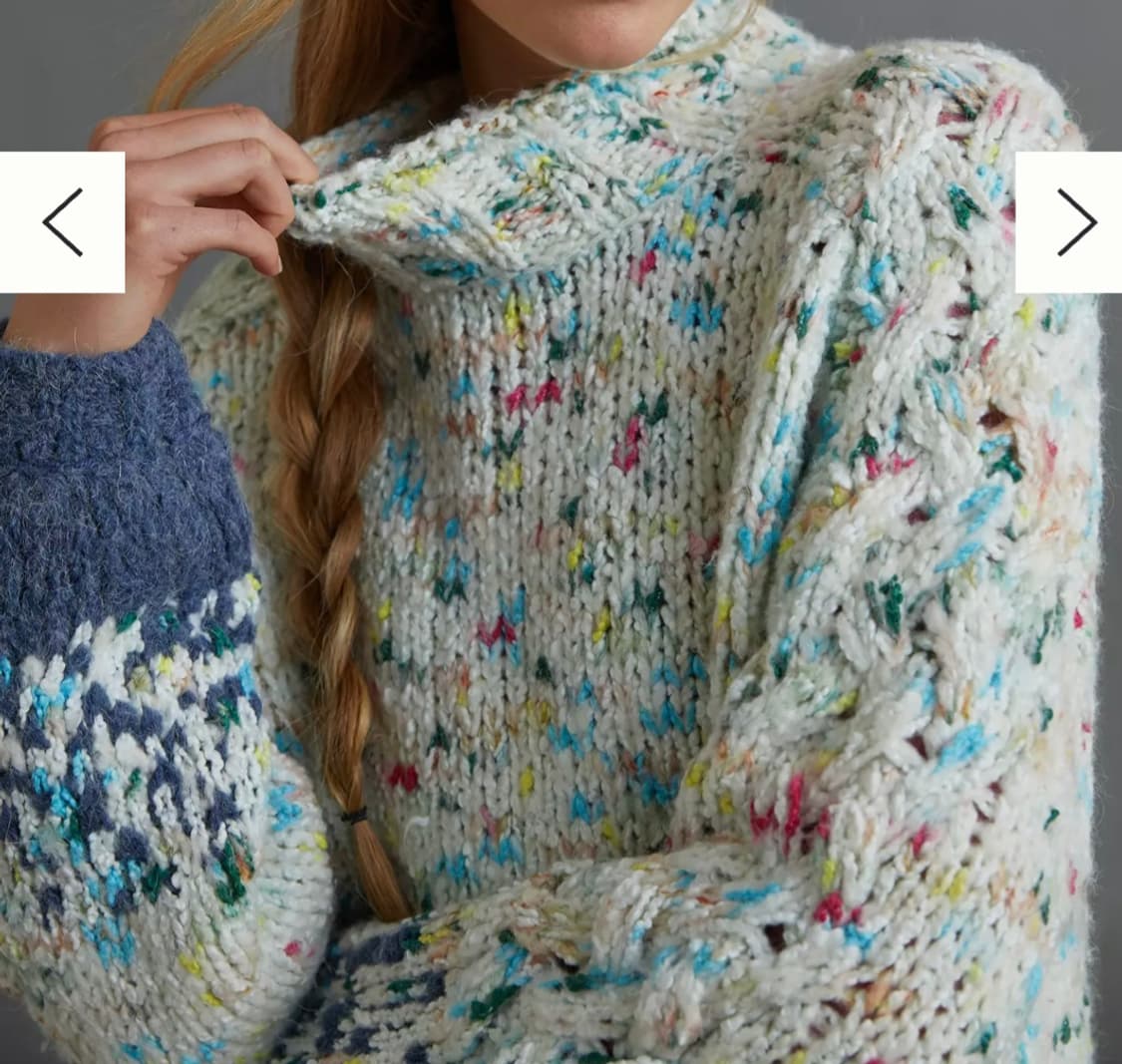 앤트로폴로지 믹스얀 니트 상품이미지2