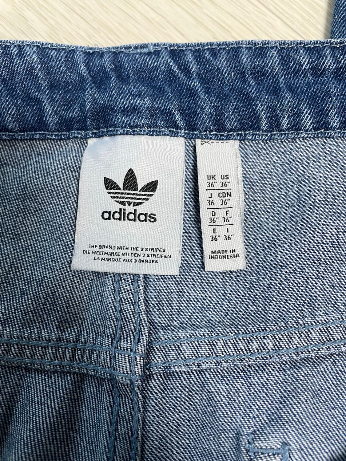 [36] 아디다스 데님팬츠 상품이미지3