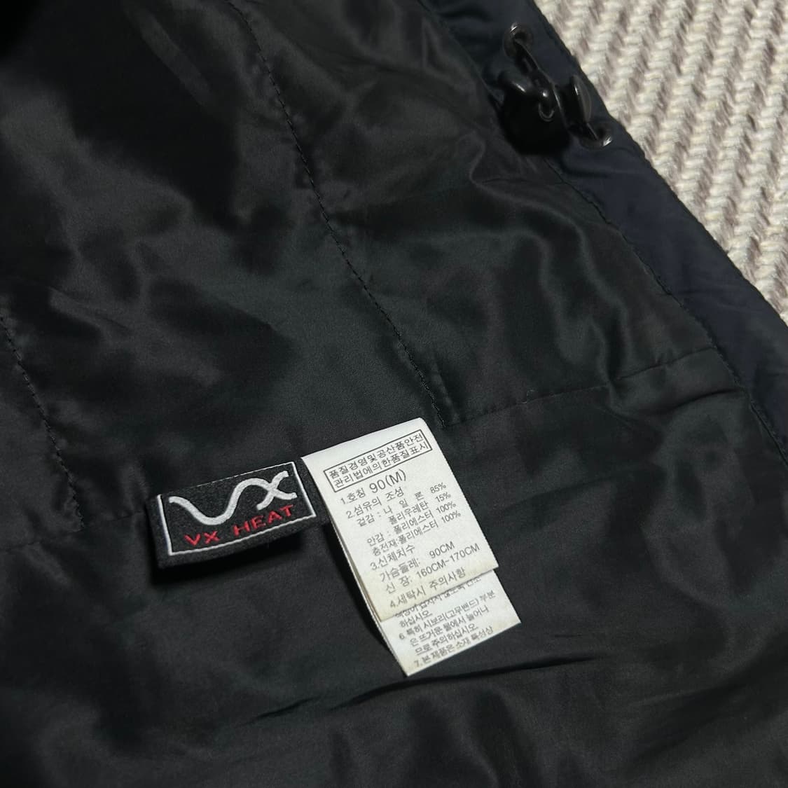 [M] Northface 노스페이스 우먼즈 네이비 누빔 집업 자켓 상품이미지6