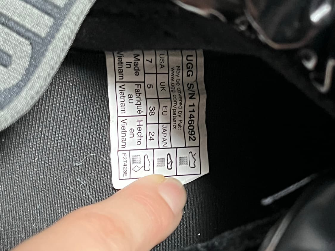 W) 어그 스페이스슬라이더 슬리퍼 블랙-240 상품이미지8