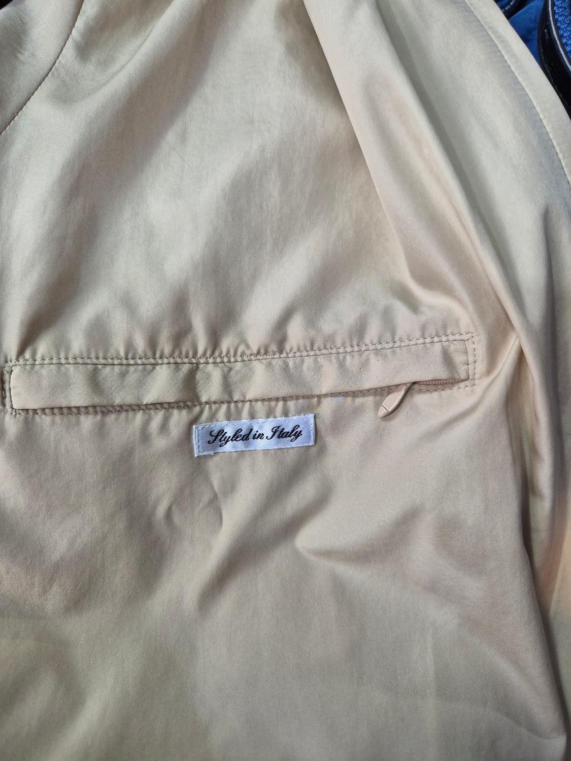 AIGNER 베이지색 바람막이 자켓 XL 상품이미지7