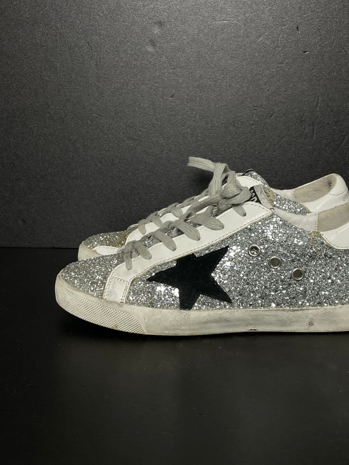 [37] 골든구스 실버 글리터 슈퍼스타 상품이미지5