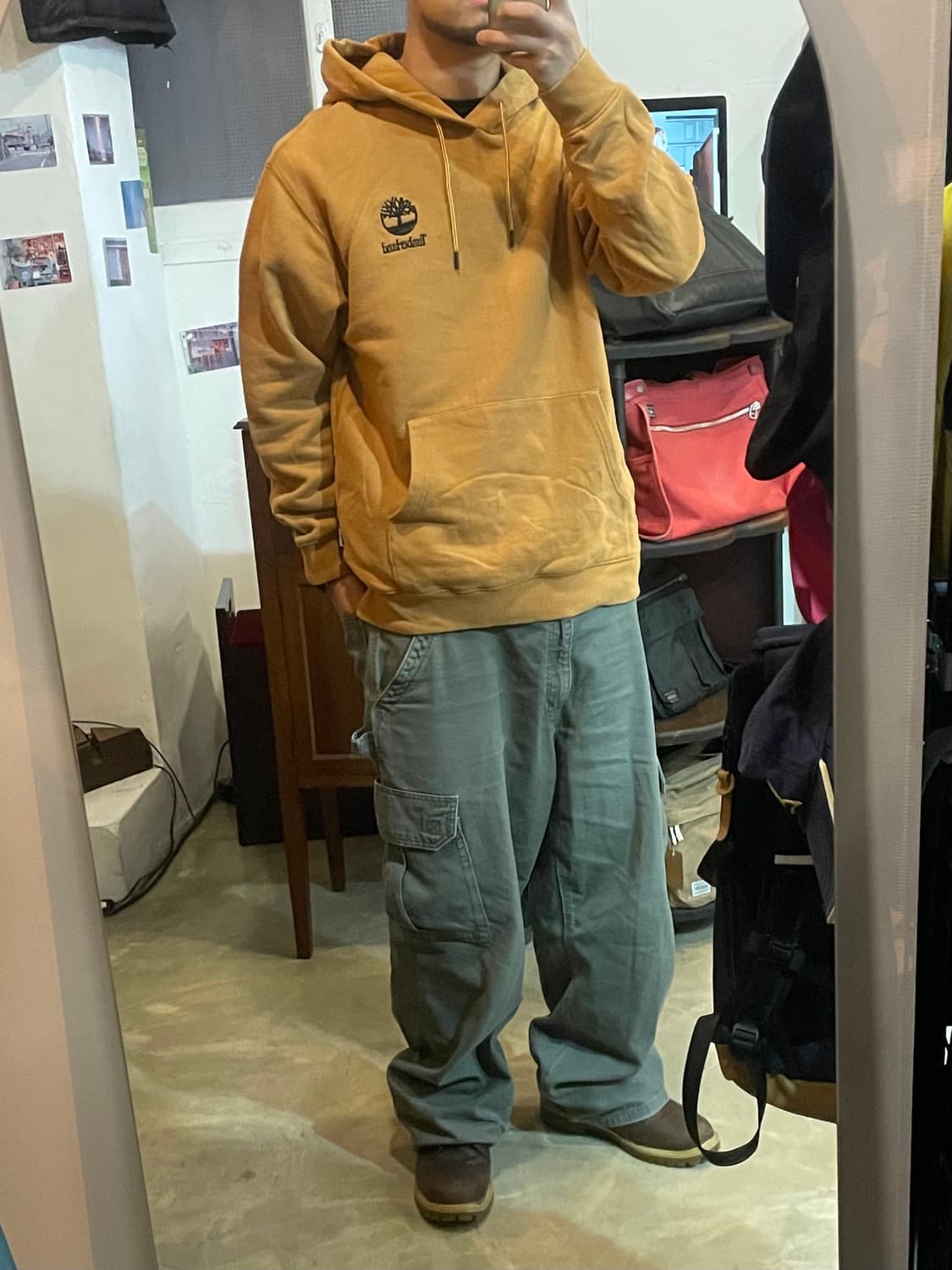 팀버랜드 된장 후드 L 상품이미지2