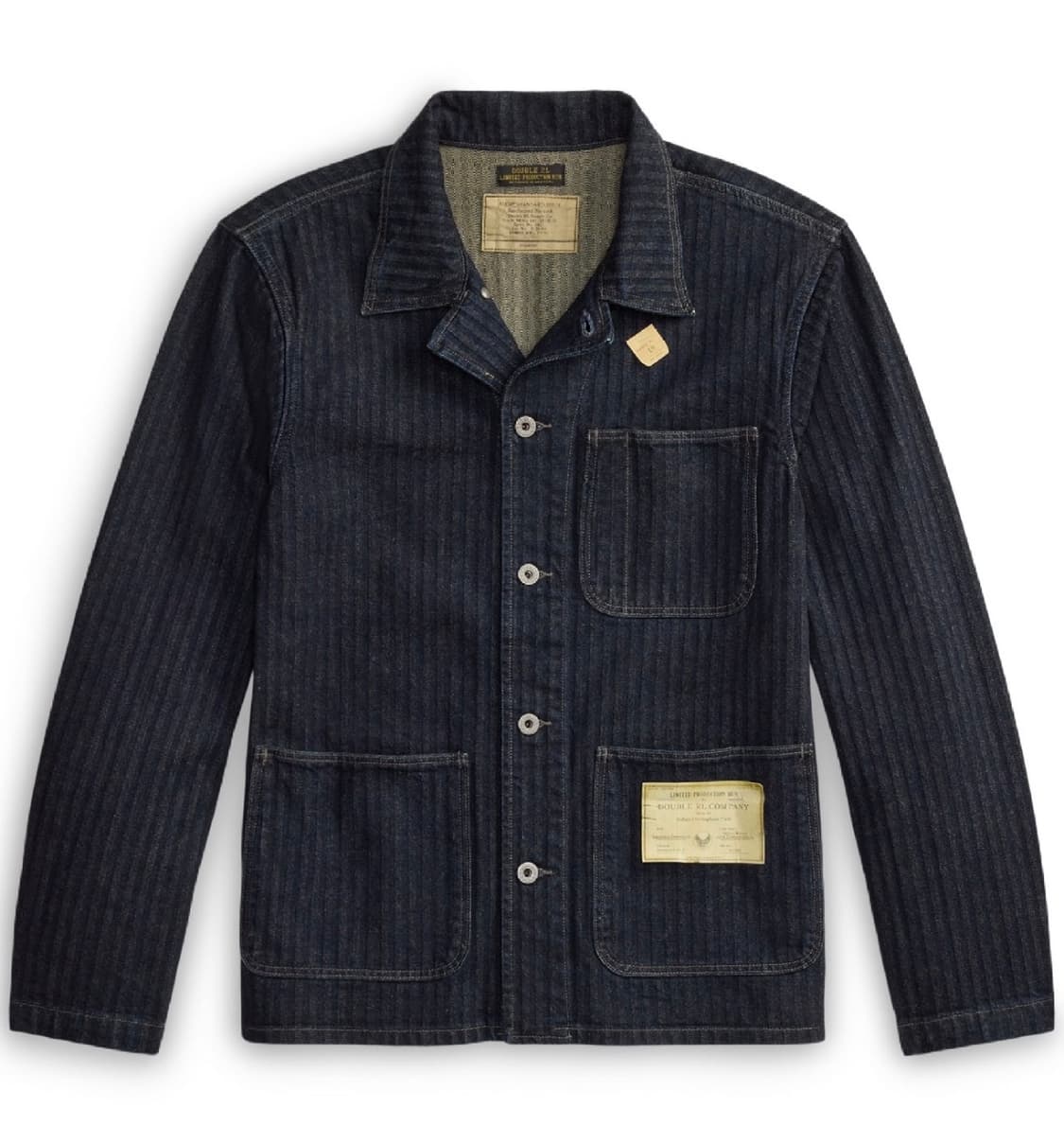 RRL 더블알엘 26SS 리미티드 에디션 인디고 헤링본 데님 필드 자켓 상품이미지1