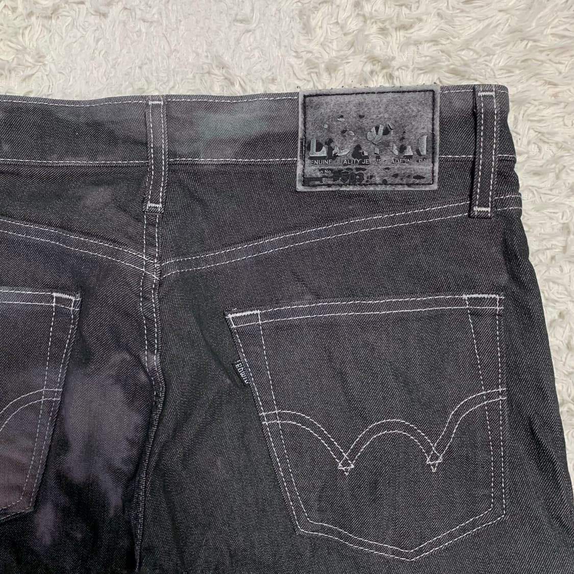 [33] EDWIN F503 피그먼트다잉 데님팬츠 상품이미지1