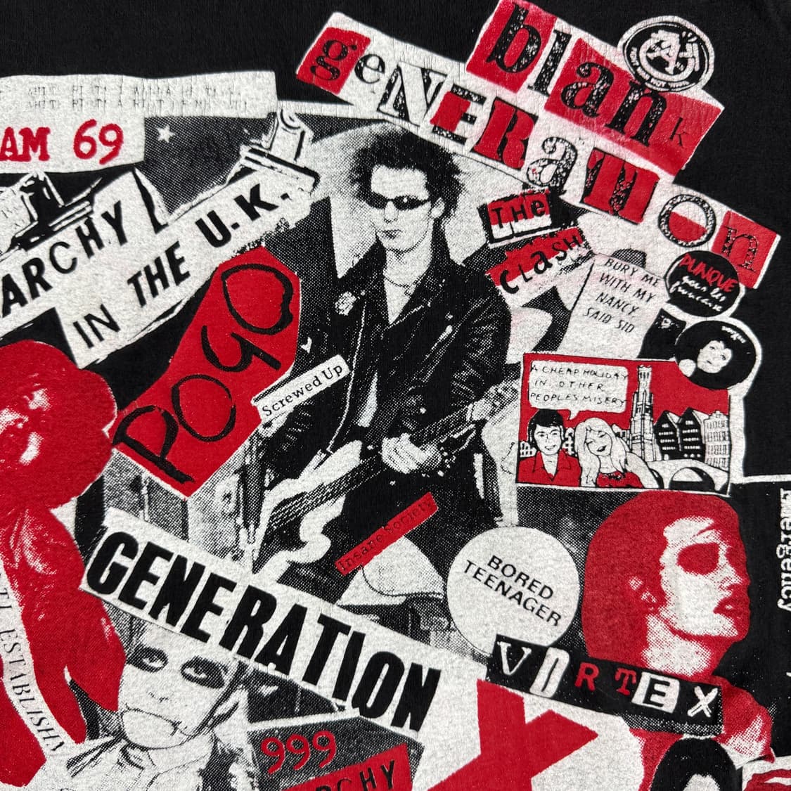 빈티지 90s Sex Pistols 섹스 피스톨즈 롱슬리브 티셔츠 상품이미지7