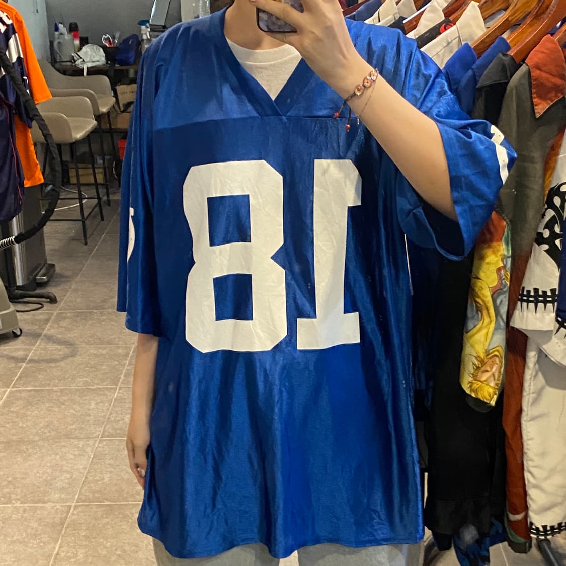 [NO.9] NFL 풋볼 져지 반팔티 블루 상품이미지1