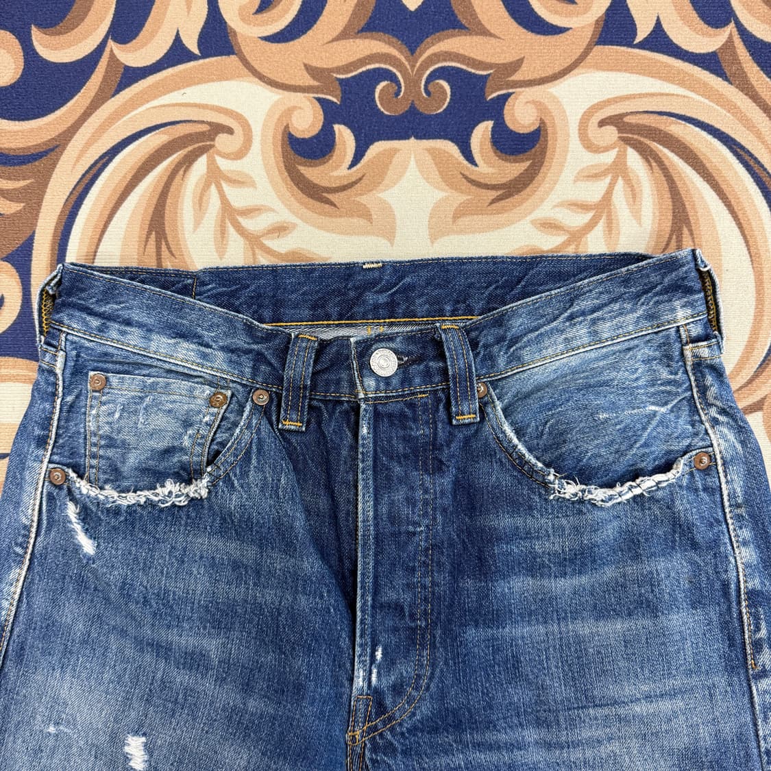(30)리바이스 Levis 47501-0183 셀비지 데님팬츠 상품이미지2