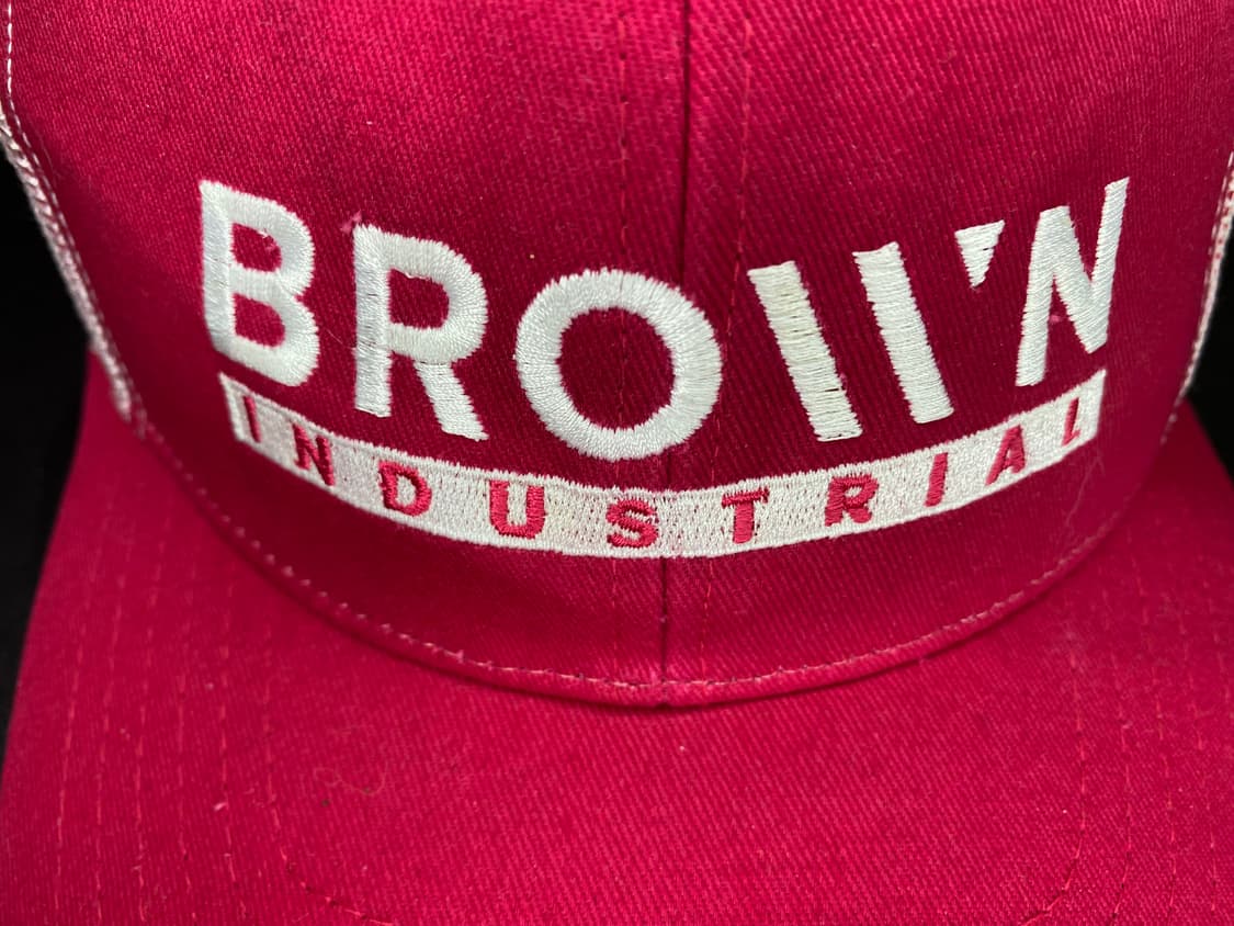 Brown vintage trucker cap 상품이미지2