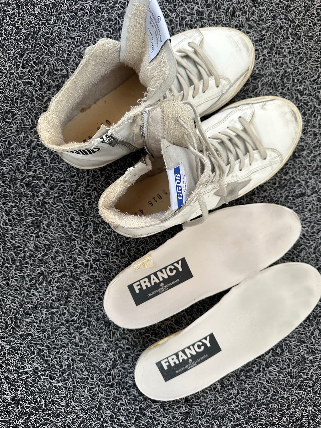 골든구스 프란시 하이탑 스니커즈 42/275 상품이미지5