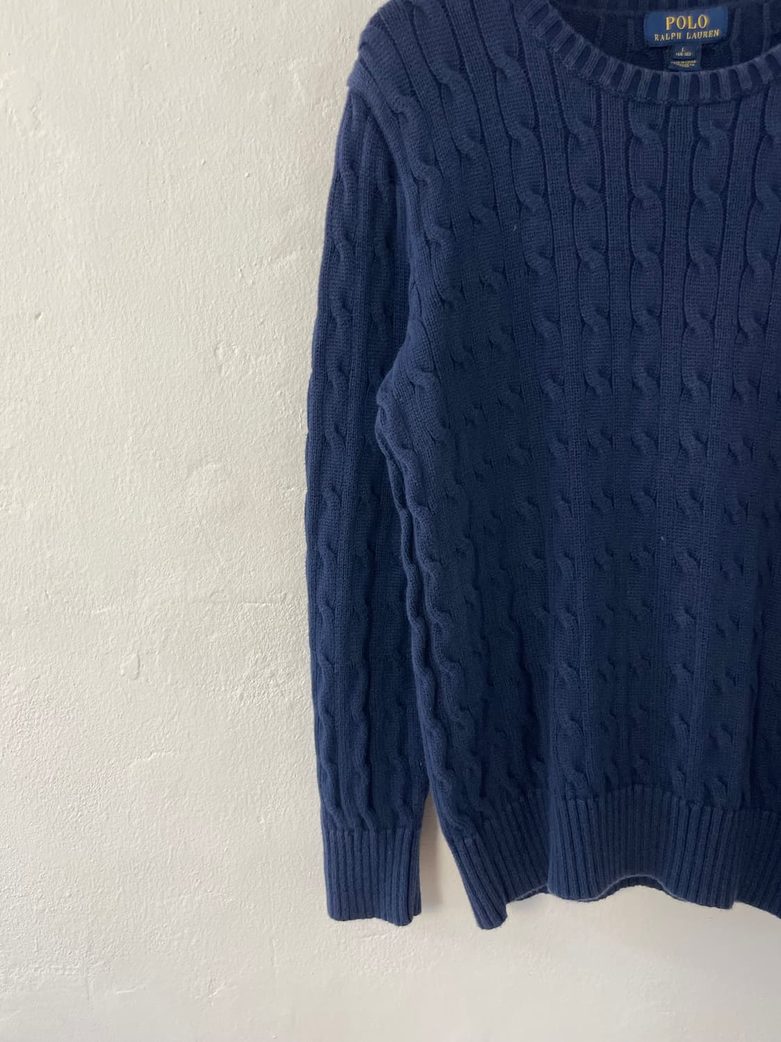 폴로 케이블 니트  상품이미지2