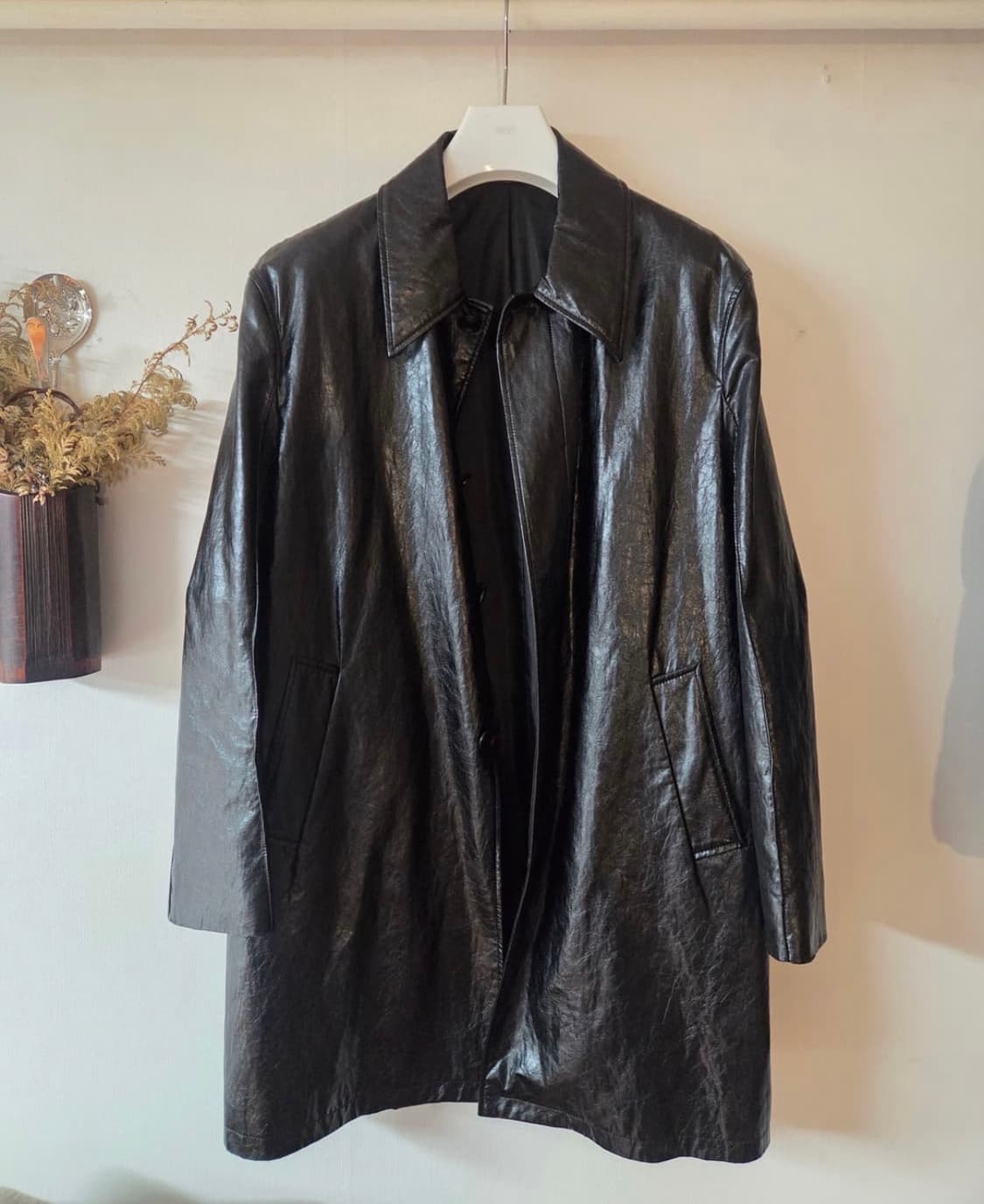 쿠어 레더 카코트 상품이미지1