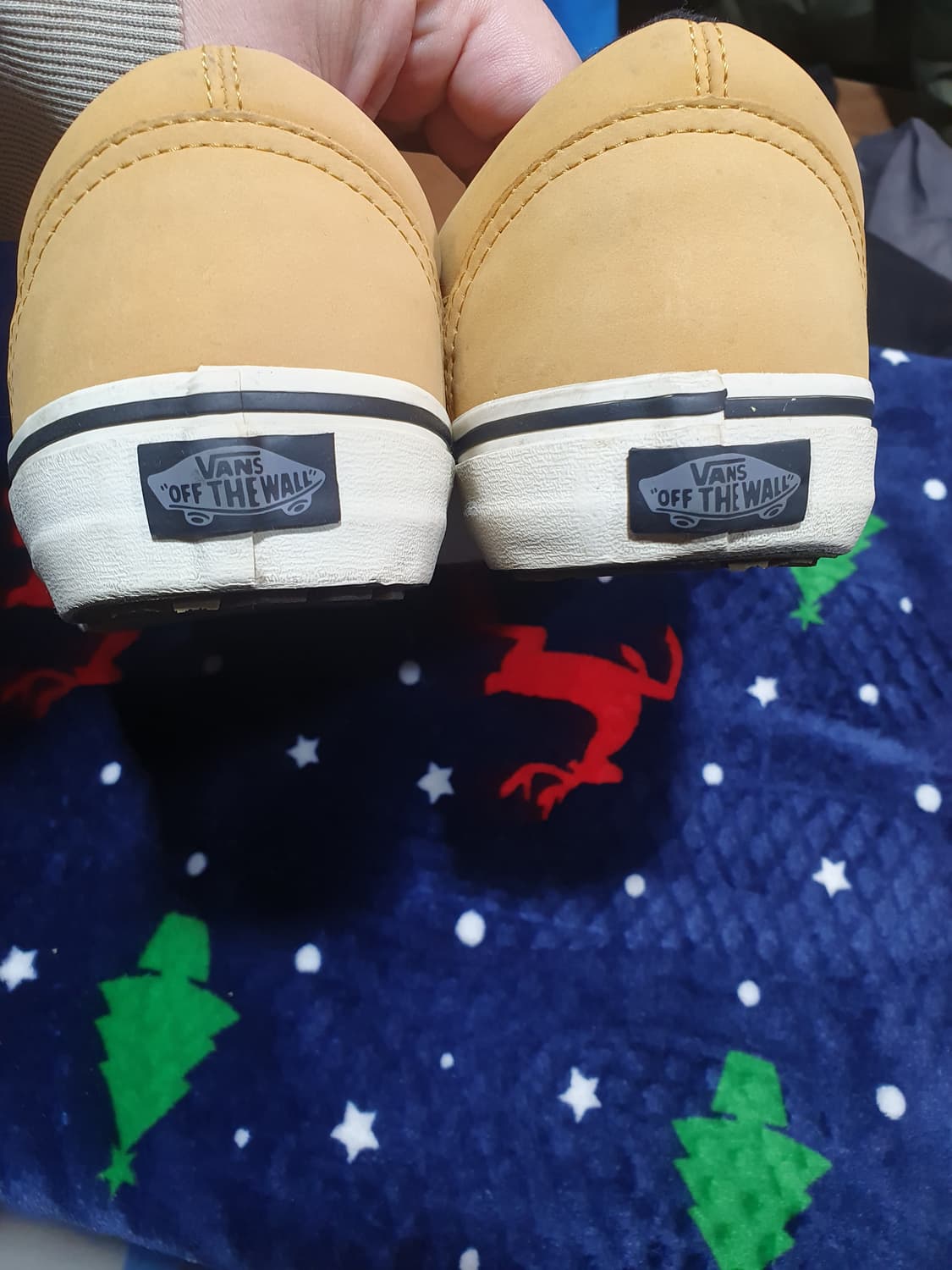 반스 올드스쿨 탄/브라운 스니커즈 265mm 상품이미지4