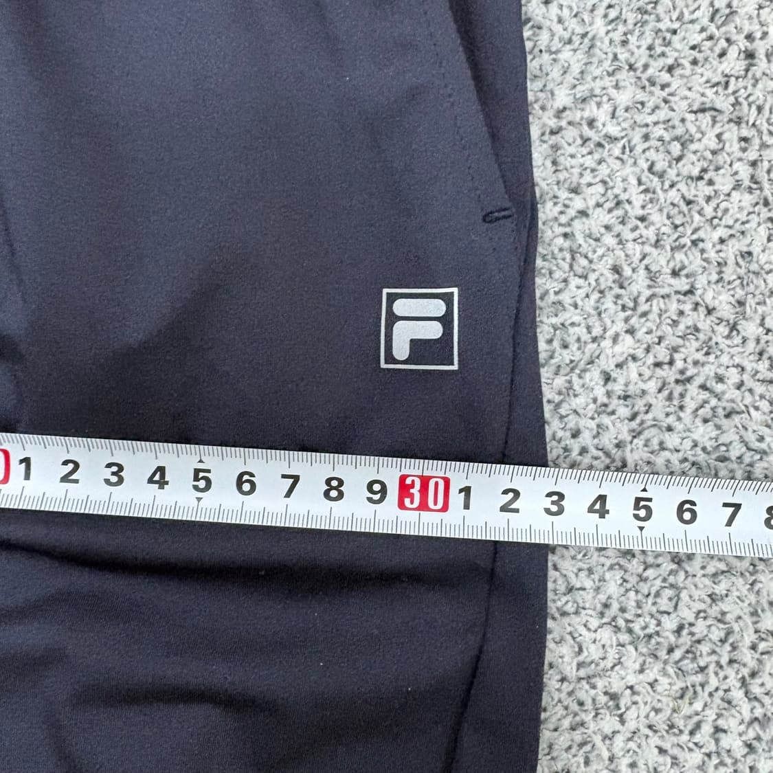 90 휠라 남성 7부 트레이닝 반바지 0521J 상품이미지7