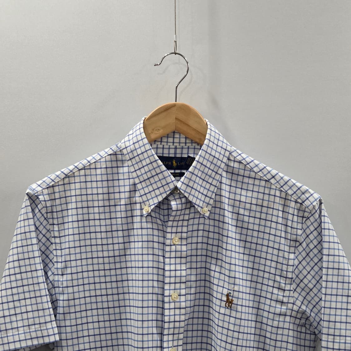 폴로랄프로렌 버튼다운 체크 반팔셔츠 15 상품이미지2