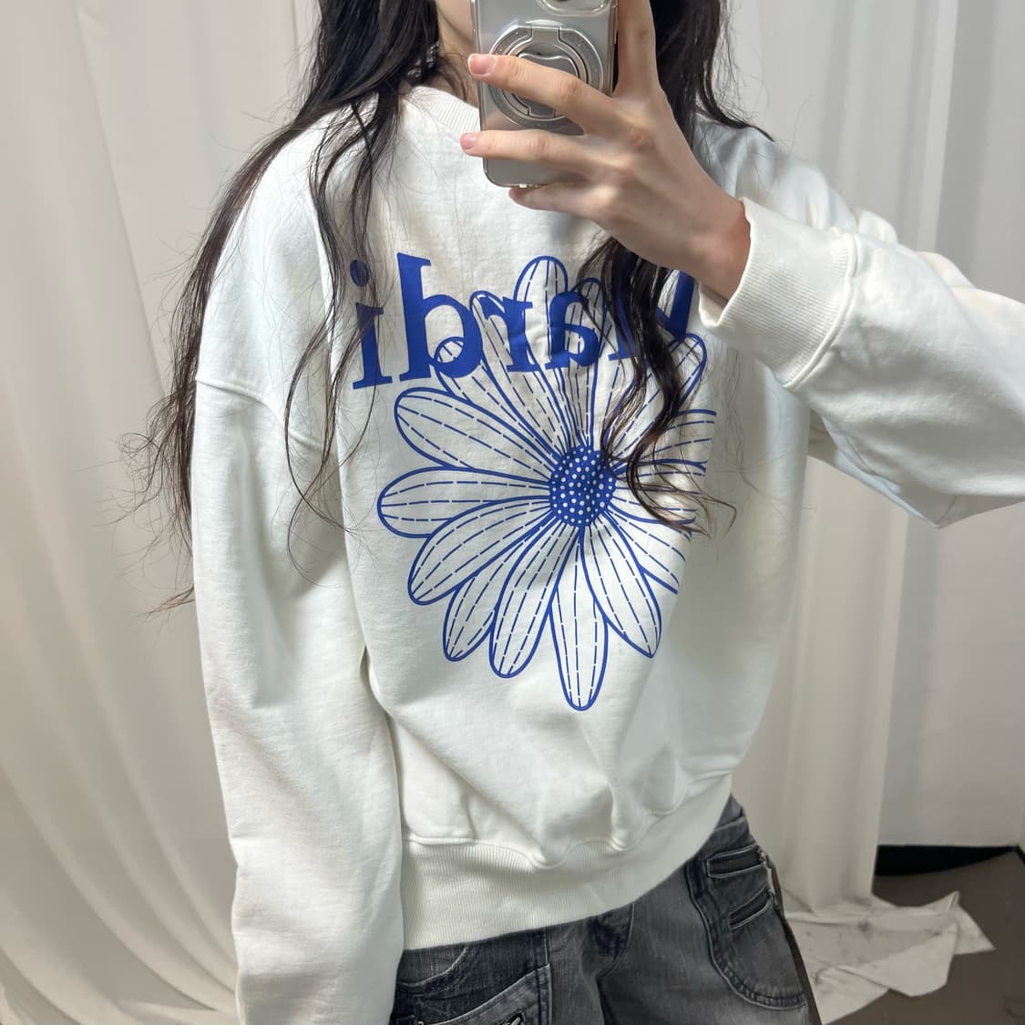 Mardi Mercredi White Sweatshirt 상품이미지3