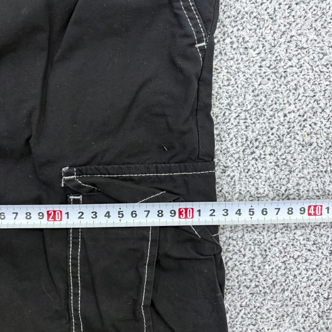S 자라 스티치 와이드 카고 팬츠 바지 0611J2 상품이미지7