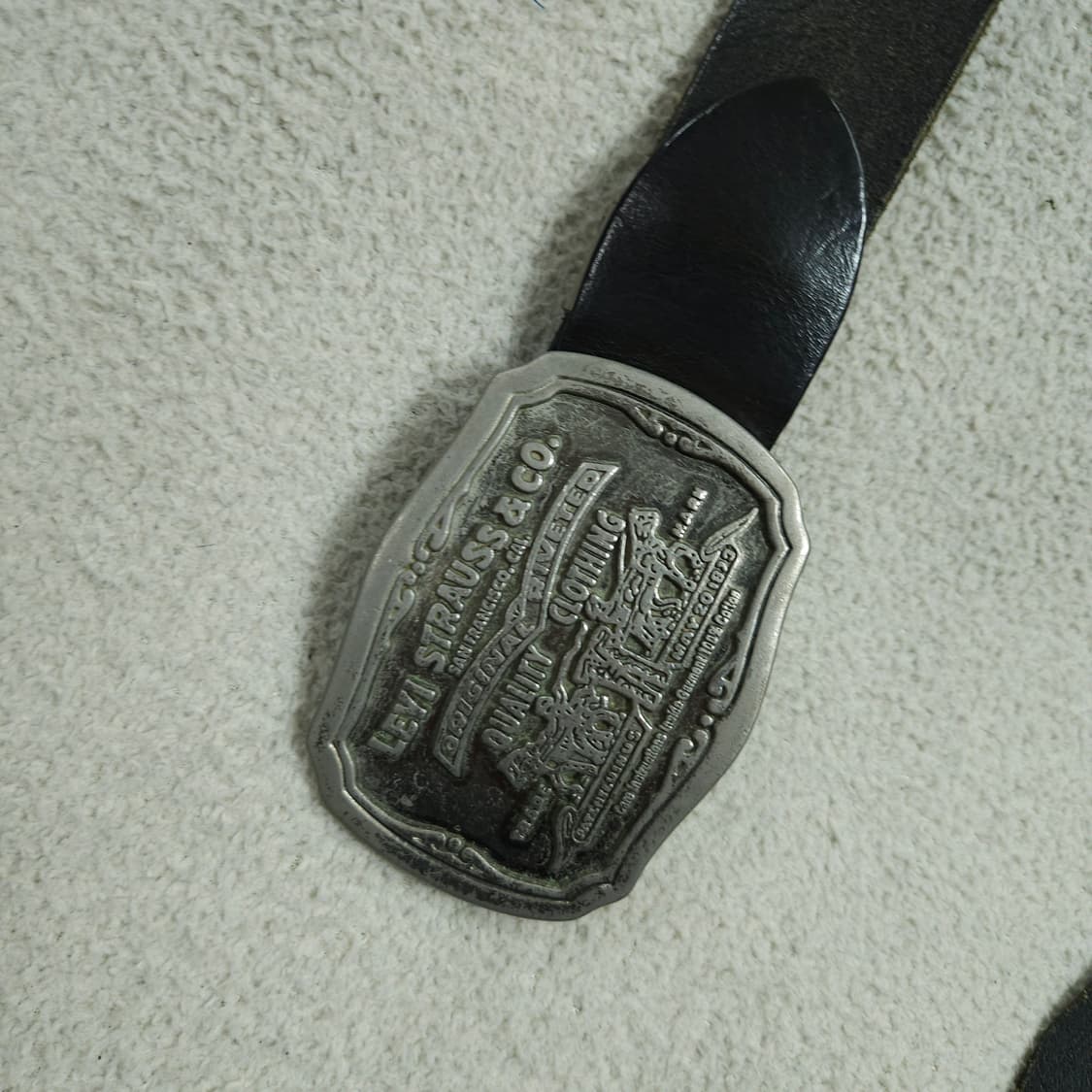 리바이스 빅 버클 레더 벨트 상품이미지3