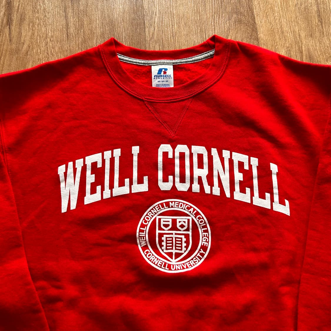 러셀 애슬레틱 칼리지 스웨트 셔츠 코넬 대학교 맨투맨 상품이미지4