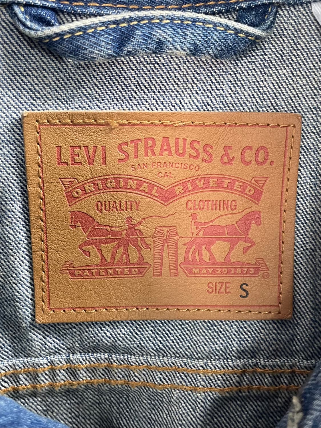 리바이스 3세대 중청 데님자켓 (on.540)   상품이미지5