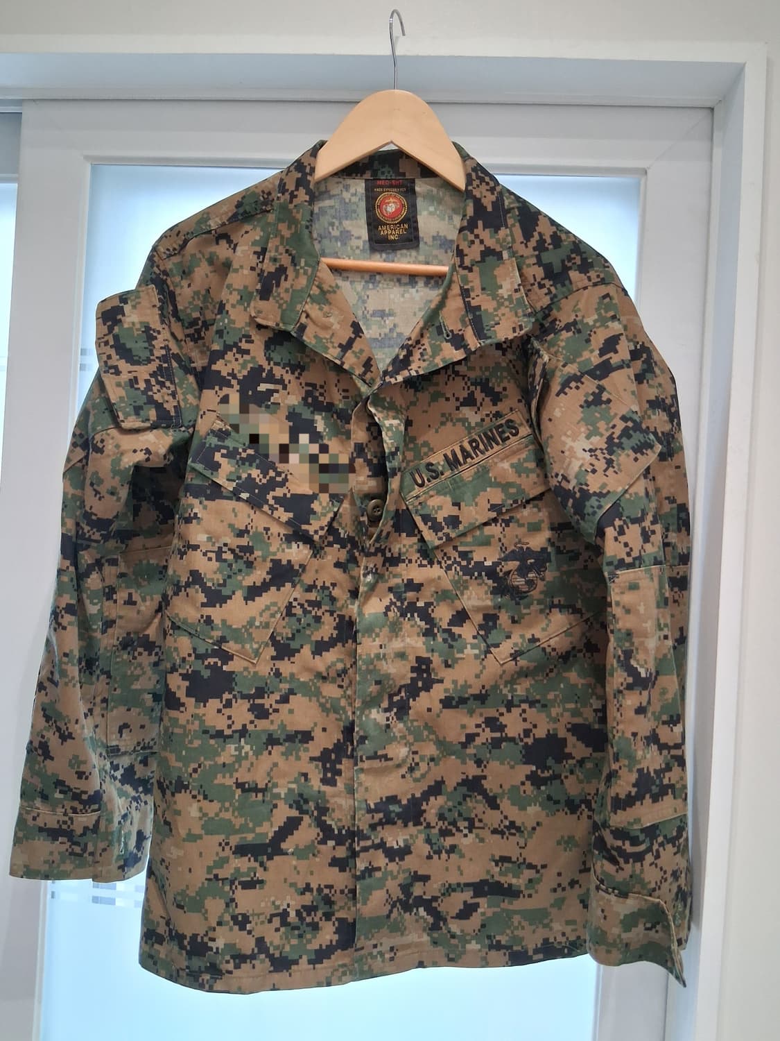 미해병대 우드랜드 마펫 전투복 상의 상품이미지1