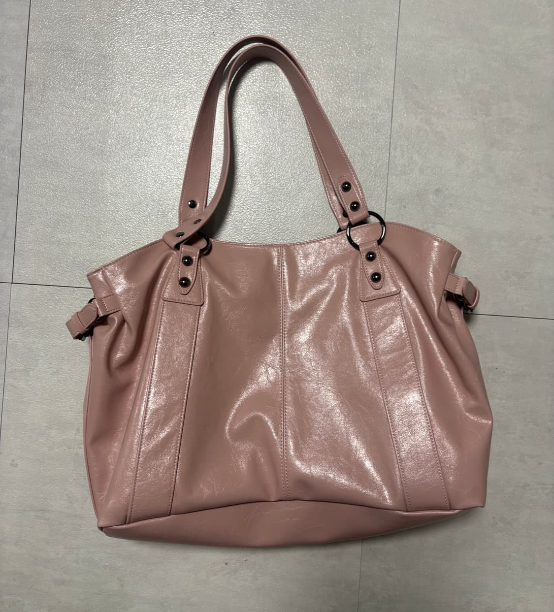 밈더워드로브 러버 모터 빅 백_핑크 상품이미지3