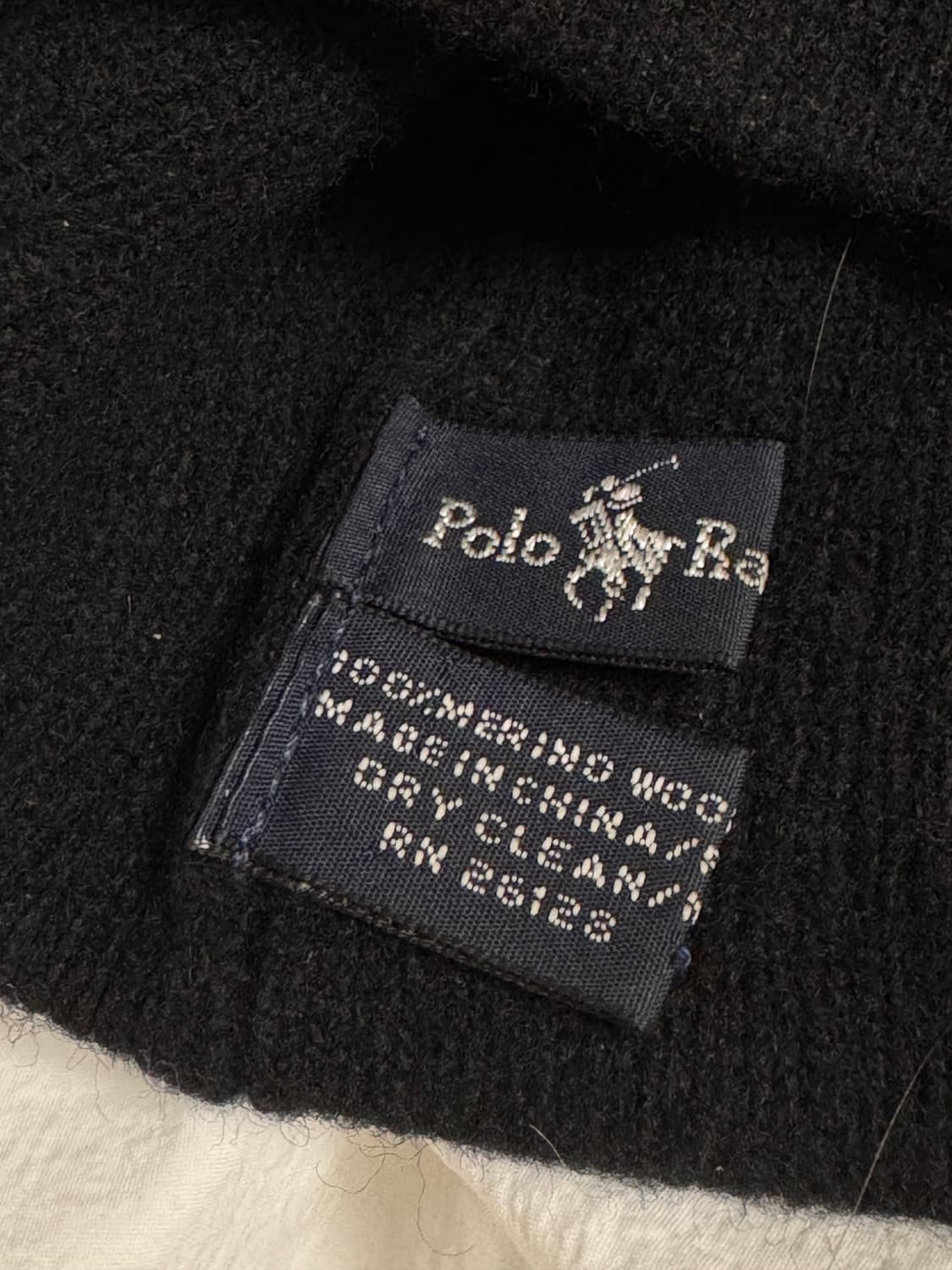 폴로 빅포니 블랙 카키 비니 상품이미지3