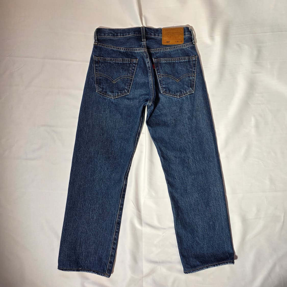 [W28L32]리바이스 프리미엄 501 데님 팬츠 상품이미지5