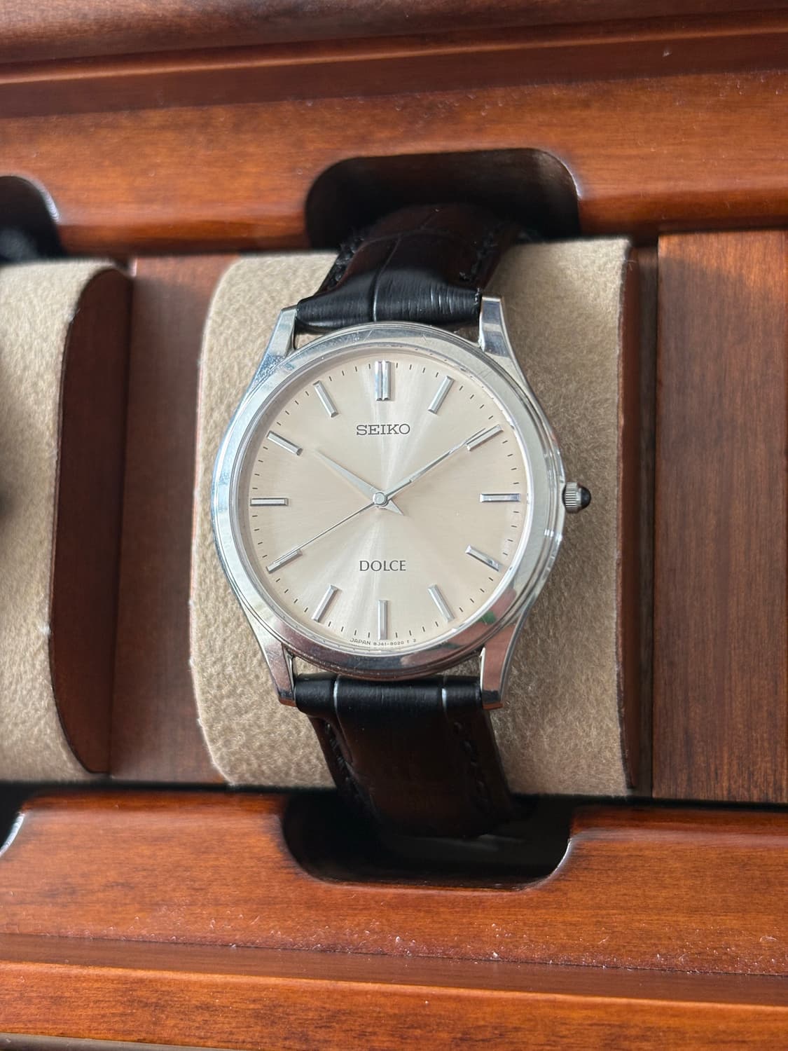 세이코 8j41-8010 돌체 샴페인 다이얼 상품이미지1