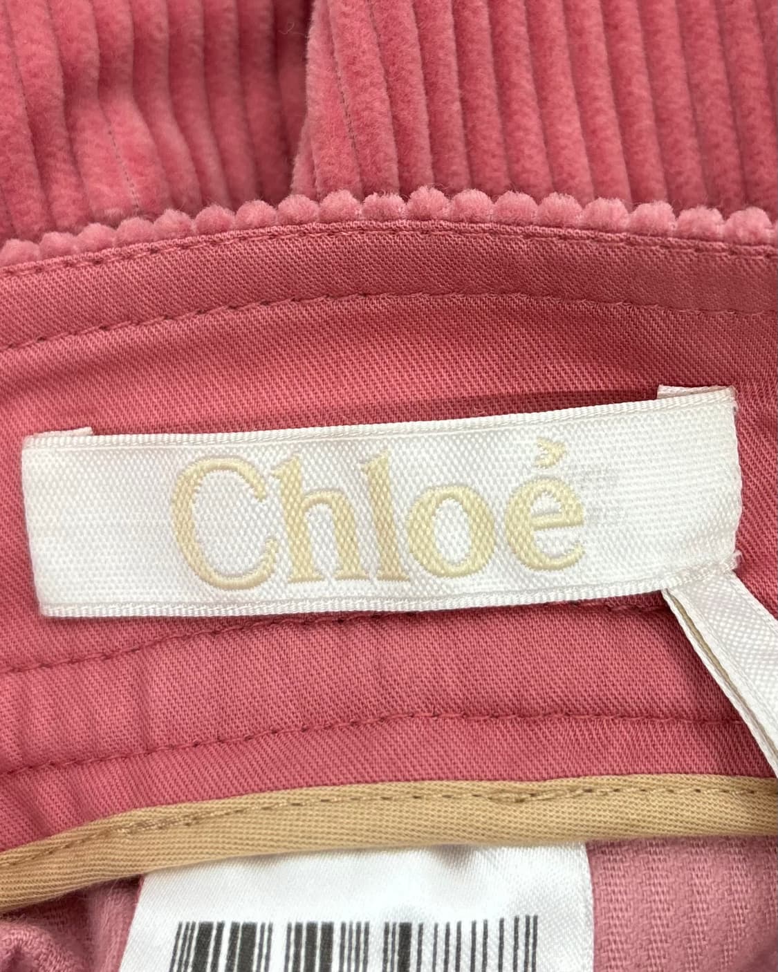 끌로에 핑크 코듀로이 와이드 팬츠  상품이미지7