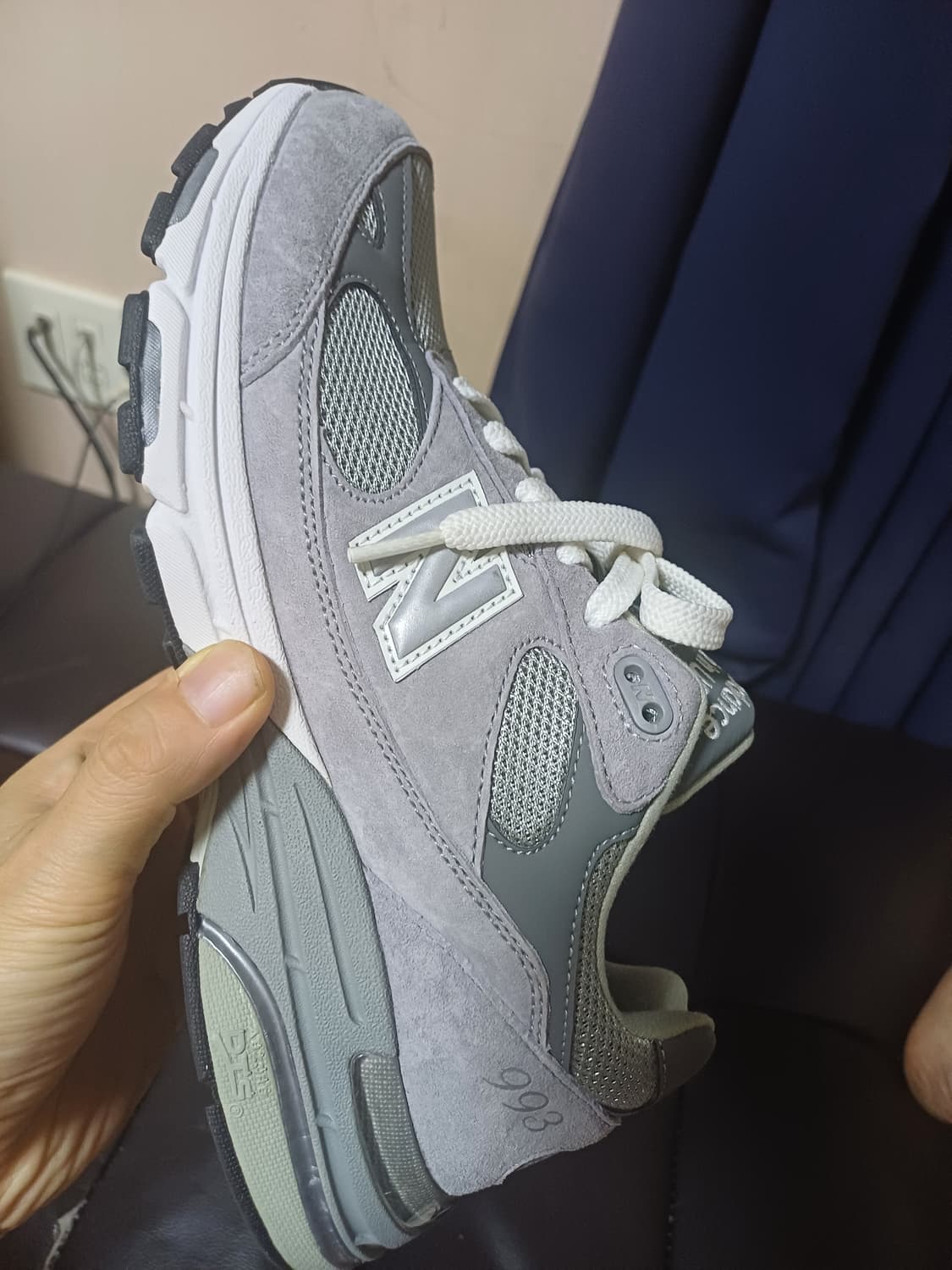 뉴발란스993 그레이 260size 발볼D 정품 상품이미지6