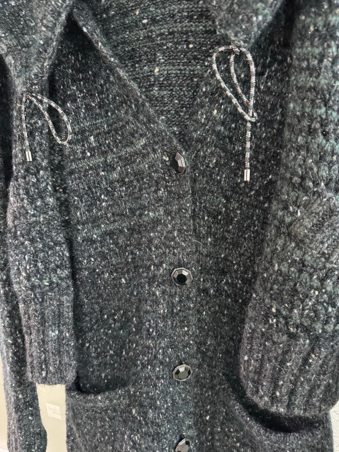 [CHANEL] 샤넬 캐시미어 혼방 트위드 가디건 38사이즈 상품이미지5