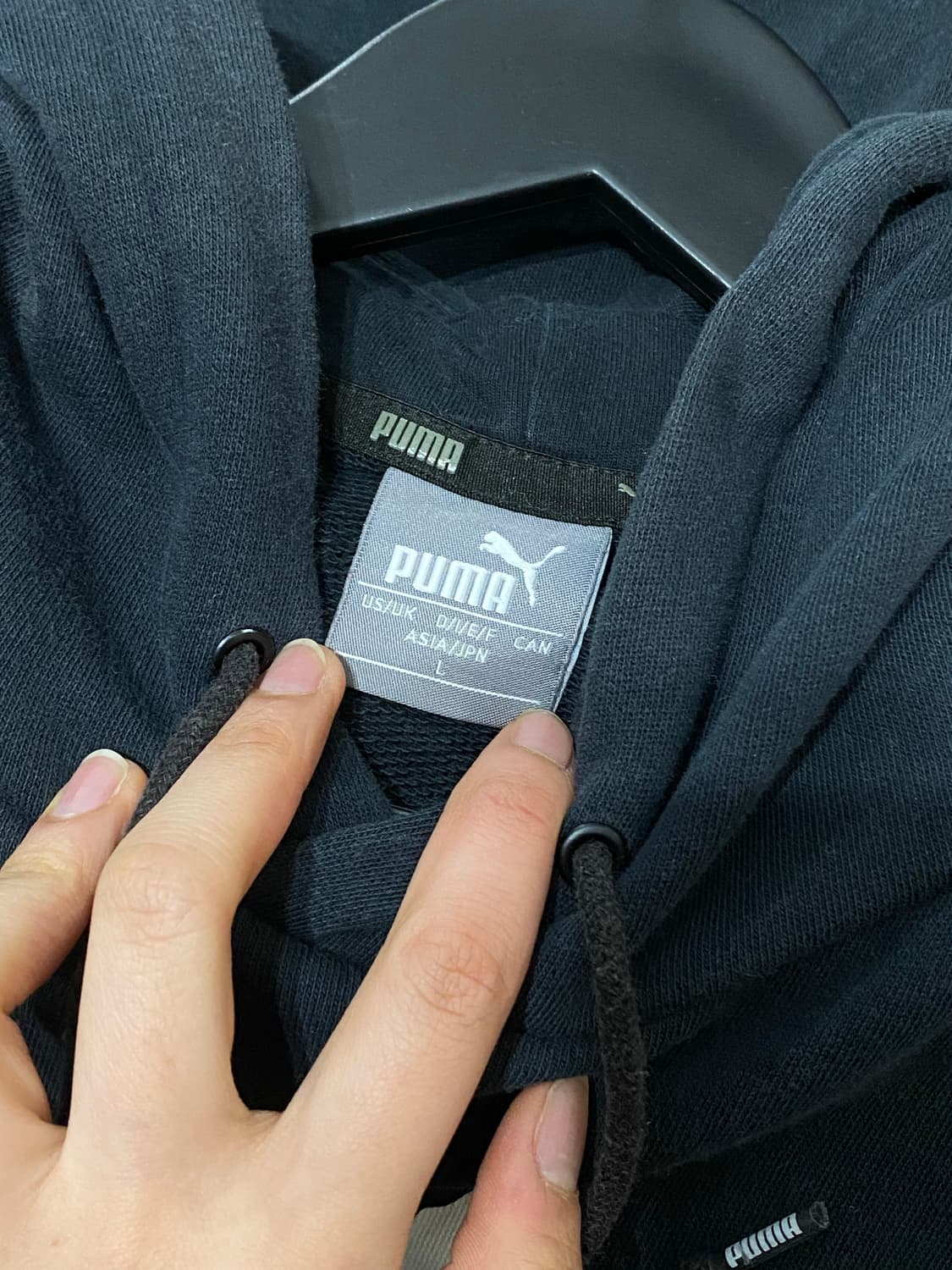 Puma 로고 플레이 후드티 상품이미지8