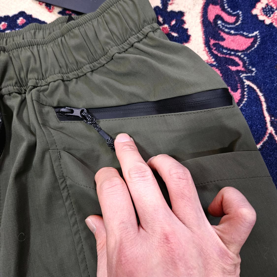 (새상품) Bein Space 고프코어 방수 벨티드 나일론 숏츠 L 상품이미지6